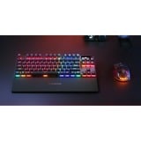 SteelSeries Apex Pro TKL Wireless Gen 3 RGB mechanisch gaming toetsenbord Zwart, US lay-out (QWERTY), SteelSeries OmniPoint 3.0, 80% (TKL)	, Bluetooth, 2.4 GHz, USB