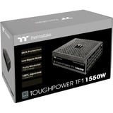 Thermaltake Toughpower TF1 1550W voeding  Zwart, 12x PCIe, Kabelmanagement