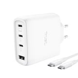 Trust Maxo USB-C GaN Oplader 65W  Wit, Power Delivery, 3x USB-C, 1x USB-A