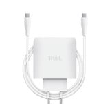Trust Maxo USB-C GaN Oplader 65W  Wit, Power Delivery, 3x USB-C, 1x USB-A