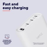 Trust Maxo USB-C GaN Oplader 65W  Wit, Power Delivery, 3x USB-C, 1x USB-A