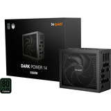 be quiet! DARK POWER 14, 1000 Watt voeding  Zwart, 1x 12V-2x6, 4x PCIe, Kabelmanagement