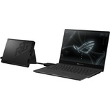 ASUS ROG Flow X13 GV301QH-K5232T, 13.4" Gaming laptop Zwart, 1TB SSD, GTX 1650, RTX 3080 Extern, WiFi 6, Touch, Win 10