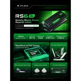 ATK RS6 Air Esports Hall Effect Keyboard Zwart, US lay-out (QWERTY), ATK Ice Blade, 65%, RGB