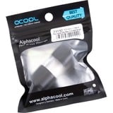 Alphacool Eiszapfen Acryl/Acetal Inline filter G1/4 inner thread Zwart/transparant