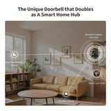 Aqara Slimme Video Deurbel G410 Select Wit, Wifi, Bluetooth, Zigbee, Matter