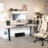 Arozzi Arena Desk Riser Large - White bevestiging Wit
