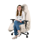 Arozzi Chair Blanket - White kleding Wit