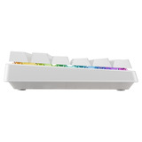 CHERRY XTRFY K33 Compact Wireless RGB gaming toetsenbord Wit, US lay-out (QWERTY), Mem-chanical, 75%, 75%, ABS keycaps, 2.4 GHz / Bluetooth / USB