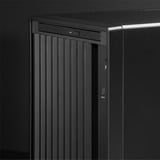 Chieftec UNI BS-20B-OP mini tower behuizing Zwart | 3x USB-A | 1x USB-C