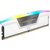 Corsair 32 GB DDR5-6400 Kit werkgeheugen Wit, CMH32GX5M2B6400C36W, Vengeance RGB, XMP 3.0