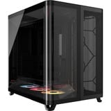 Corsair AIR 5400 RS-R ARGB  midi tower behuizing Zwart | 3x USB-C | RGB | Tempered Glass