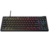 Corsair K55 CORE TKL Tenkeyless RGB gaming toetsenbord Zwart, US lay-out (QWERTY), Membraan, RGB