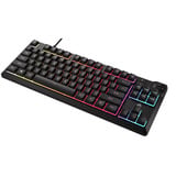 Corsair K55 CORE TKL Tenkeyless RGB gaming toetsenbord Zwart, US lay-out (QWERTY), Membraan, RGB