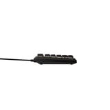 Corsair K55 CORE TKL Tenkeyless RGB gaming toetsenbord Zwart, US lay-out (QWERTY), Membraan, RGB