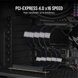 Corsair Premium PCIe 4.0 x16 verlengkabel Zwart, 0,3 meter
