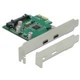 PCIe x1 > 2x extern SuperSpeed USB 3.2 Gen 1 usb-controller