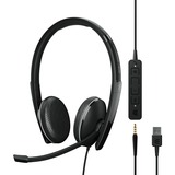EPOS ADAPT 165T USB II headset Zwart, Stereo, USB, Microsoft Teams
