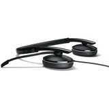 EPOS ADAPT 165T USB II on-ear headset Zwart, Stereo, USB, Microsoft Teams