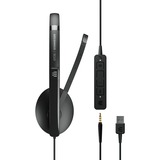 EPOS ADAPT 165T USB II on-ear headset Zwart, Stereo, USB, Microsoft Teams