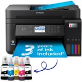 Epson EcoTank ET-3850 all-in-one inkjetprinter Zwart, Scannen, Kopiëren, LAN, Wi-Fi