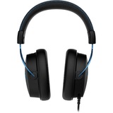 HyperX Cloud Alpha S over-ear gaming headset Zwart/blauw, PC, PlayStation 4