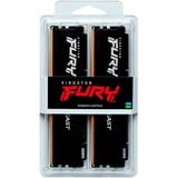 Kingston FURY 16 GB DDR5-6000 Kit werkgeheugen Zwart, KF560C30BBK2-16, Beast, XMP