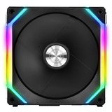 Lian Li UNI FAN SL140 Single Pack case fan Zwart, RGB leds, 4-pins PWM fan-connector