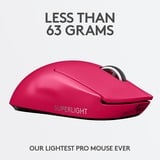 Logitech G PRO X SUPERLIGHT Wireless Gaming Mouse Magenta, 100 - 25.600 dpi