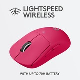 Logitech G PRO X SUPERLIGHT Wireless Gaming Mouse Magenta, 100 - 16.000 dpi