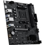 MSI PRO B550M-B socket AM4 moederbord Zwart, RAID, Gb-LAN, Sound, µATX