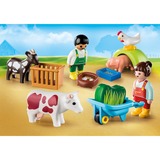 PLAYMOBIL 1.2.3 - Plezier op de boerderij Constructiespeelgoed 71158