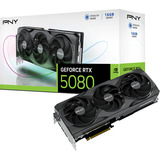 PNY GeForce RTX 5080 OC grafische kaart DLSS 4, 3x DisplayPort, 1x HDMI 2.1