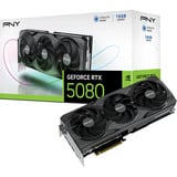 PNY GeForce RTX 5080 grafische kaart DLSS 4, 3x DisplayPort, 1x HDMI 2.1