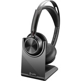 Plantronics Poly Voyager Focus 2 UC USB-A headset Zwart, Met oplaadhouder