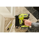 Ryobi ONE+ 18V Accu 18G Tacker R18GN18-0 spijkerpistool Groen/zwart, Accu en lader niet inbegrepen