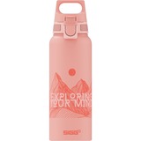 SIGG WMB ONE Pathfinder Shy Pink drinkfles Pink, 1 l