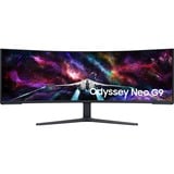 Samsung Odyssey Neo G95NC 57" 4K Ultra HD Curved UltraWide gaming monitor Wit/zwart, 1x DisplayPort, 3x HDMI, 2x USB-A, 240 Hz