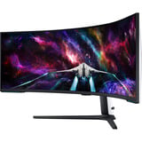 Samsung Odyssey Neo G95NC 57" 4K Ultra HD Curved UltraWide gaming monitor Wit/zwart, 1x DisplayPort, 3x HDMI, 2x USB-A, 240 Hz