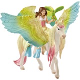 Schleich Bayala - Surah met glinsterende Pegasus speelfiguur 70566