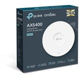 TP-Link Omada EAP670 AX5400 wifi 6 access point voor plafondmontage mesh access point Wit, PoE