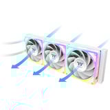 Thermaltake MAGCurve 360 Ultra ARGB Sync AIO Liquid Cooler - Snow Edition waterkoeling Wit