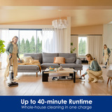Tineco Floor One S6 Stretch Extreme - wet & dry vloerreiniger  nat- en droogzuiger Zwart/wit