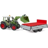 bruder Fendt Vario 211 met voorlader en kipwagen Modelvoertuig 02182