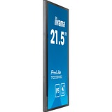 iiyama ProLite TF2238MSC-B1 21.5" touchscreen monitor Zwart, Touch, HDMI, DisplayPort, USB, Audio