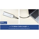 ACT Connectivity USB-C 3.2 Gen2 Active Optical Cable (AOC) aansluitkabel, 7,5m Zwart