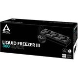 Arctic Liquid Freezer III 360 waterkoeling Zwart, 4-pins PWM