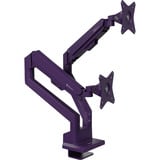 Arozzi Alzare Neo Duo - Gas Spring Monitor Arm - Purple monitorarm Paars