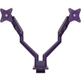 Arozzi Alzare Neo Duo - Gas Spring Monitor Arm - Purple monitorarm Paars