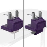 Arozzi Alzare Neo Duo - Gas Spring Monitor Arm - Purple monitorarm Paars